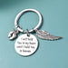 Jewelry WholesaleWholesale Wings Footprint Stainless Steel Keychain MOQ≥2 JDC-KC-JZhi003 Keychains 具冶 %variant_option1% %variant_option2% %variant_option3%  Factory Price JoyasDeChina Joyas De China