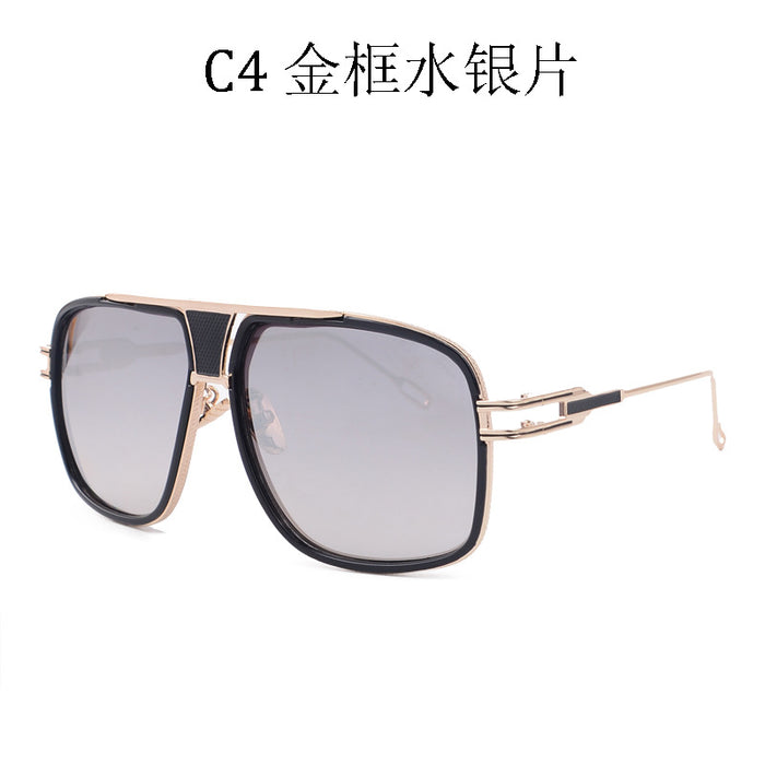 Wholesale Sunglasses Acrylic Lens Metal Frame Men (F) JDC-SG-JingL007