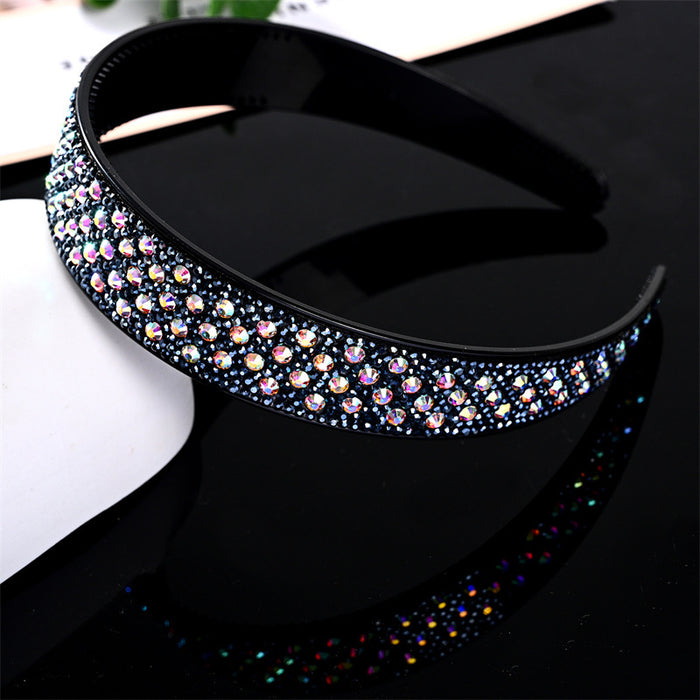 Jewelry WholesaleWholesale full drill rhinestone hair band JDC-HD-YingY001 Headband 迎源 %variant_option1% %variant_option2% %variant_option3%  Factory Price JoyasDeChina Joyas De China