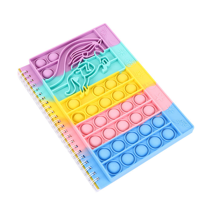 Jewelry WholesaleWholesale Silicone Decompression Scratch Notebook JDC-FT-XuYe003 fidgets toy 旭业 %variant_option1% %variant_option2% %variant_option3%  Factory Price JoyasDeChina Joyas De China