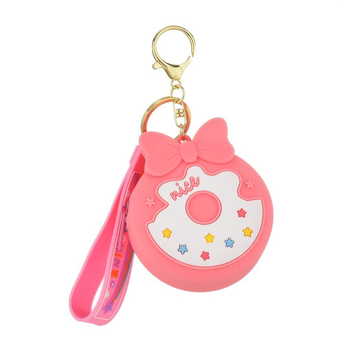 Wholesale Keychains For Backpacks Bow Coin Purse Soft Rubber Keychain JDC-KC-YPin023