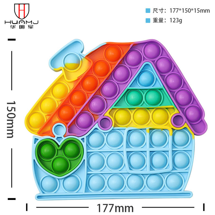 Jewelry WholesaleWholesale Mental Arithmetic Puzzle Parent-Child Interactive Silicone Decompression Toys MOQ≥2 JDC-FT-HMJ002 fidgets toy 华明军 %variant_option1% %variant_option2% %variant_option3%  Factory Price JoyasDeChina Joyas De China