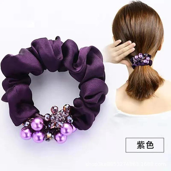 Wholesale High Elasticity Headband Pearl Hair Ring JDC-HS-JShi002