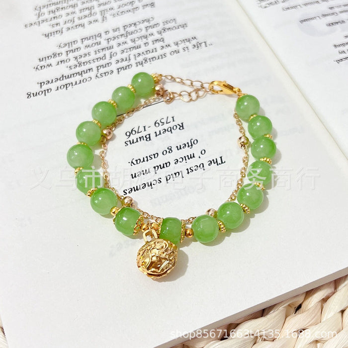 Jewelry WholesaleWholesale Fuzi jade bracelet light luxury temperament JDC-BT-HuG005 Bracelet 胡格 %variant_option1% %variant_option2% %variant_option3%  Factory Price JoyasDeChina Joyas De China