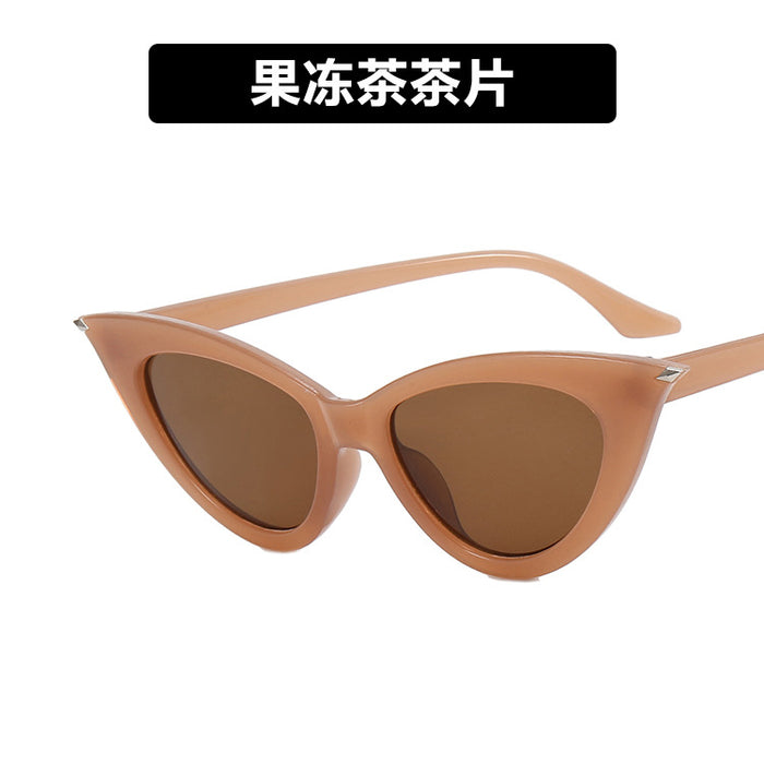 Wholesale cat eye small frame street sunglasses JDC-SG-KD172