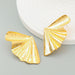 Jewelry WholesaleWholesale yellow metal leaf earrings JDC-ES-JL925 Earrings 氿乐 %variant_option1% %variant_option2% %variant_option3%  Factory Price JoyasDeChina Joyas De China