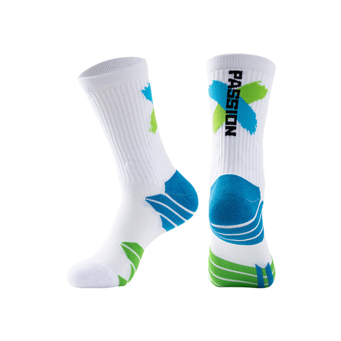 Wholesale Sock Nylon Practical Basketball Socks Thickened Sweat-absorbent JDC-SK-ChenSW002