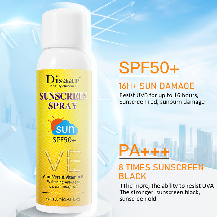 Jewelry WholesaleWholesale Aloe Vera Sunscreen Spray Portable UV Protection MOQ≥3 JDC-SC-HaiS009 Sunscreen 海昇 %variant_option1% %variant_option2% %variant_option3%  Factory Price JoyasDeChina Joyas De China