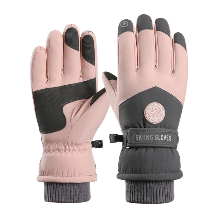 Wholesale Gloves Polyester Waterproof Thermal Outdoor Touch Screen JDC-GS-XiJL008