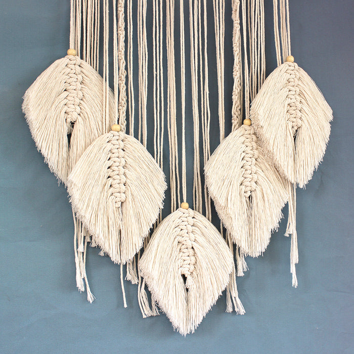 Wholesale ins tapestry cotton rope weave dream catcher home interior MOQ≥2 JDC-DC-CYue002