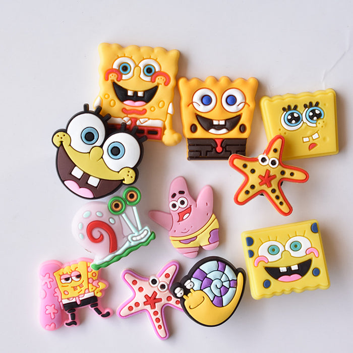 Wholesale Random 100pcs Cartoon Cute PVC DIY Accessories Croc Charms (M) JDC-CCS-XinQ011