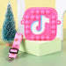 Jewelry WholesaleWholesale silicone pink square type children's shoulder bag JDC-SD-Ruox003 Shoulder Bags 超级 %variant_option1% %variant_option2% %variant_option3%  Factory Price JoyasDeChina Joyas De China