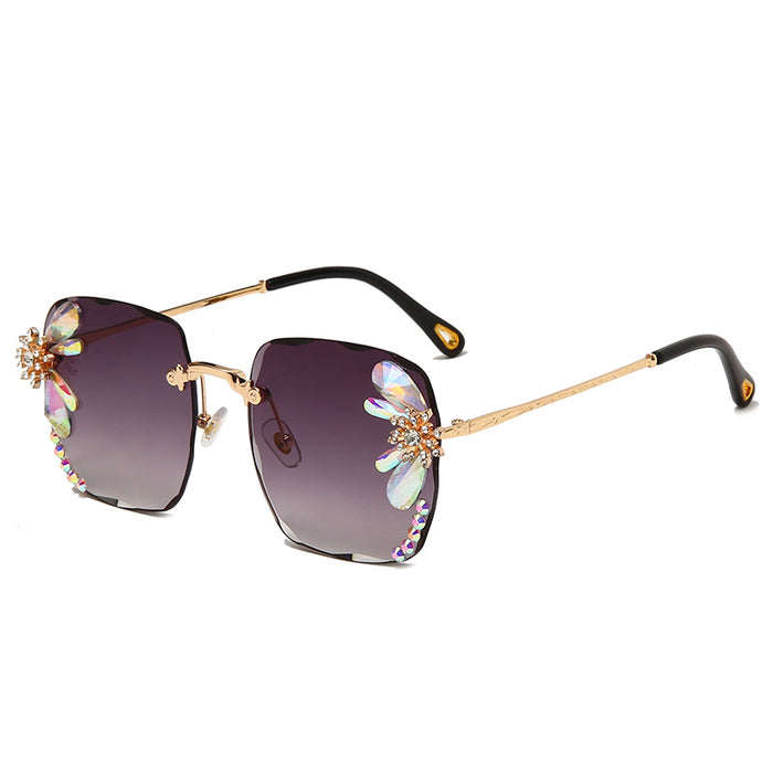 Jewelry Wholesalewholesale women's diamond sunglasses JDC-SG-GuiM005 Sunglasses 闺淼 %variant_option1% %variant_option2% %variant_option3%  Factory Price JoyasDeChina Joyas De China