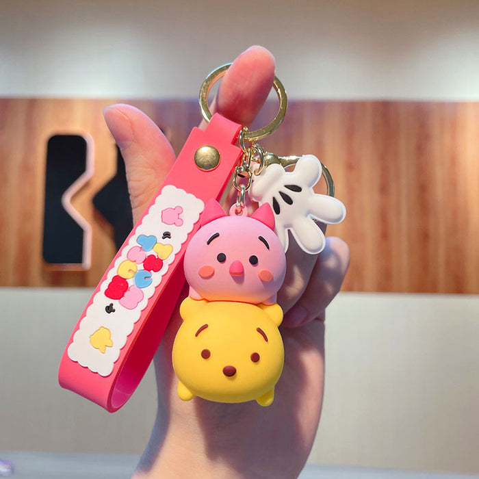 Wholesale Keychain PVC Cartoon Cute Pendant Doll Ornament JDC-KC-JG251