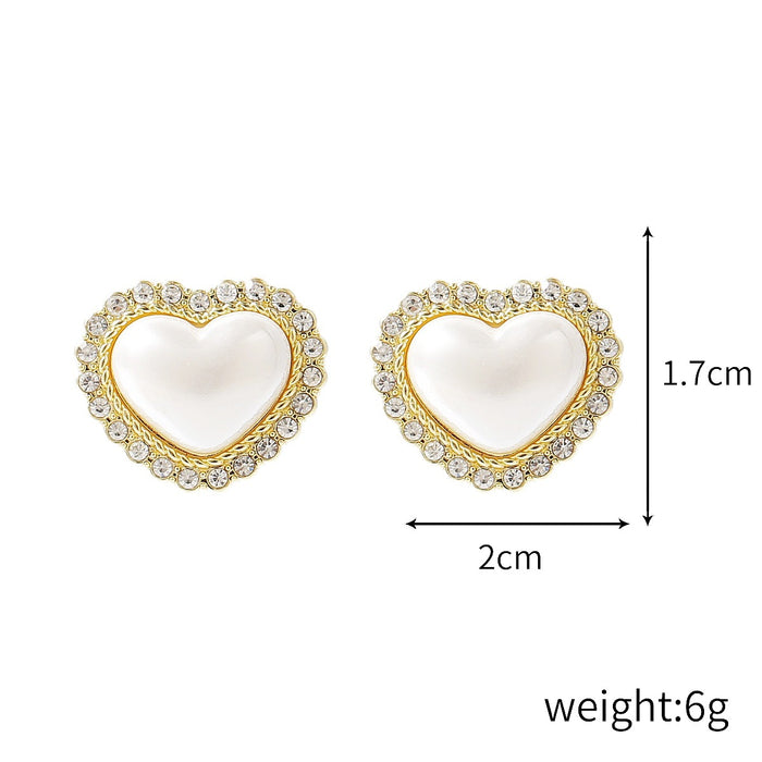 Jewelry WholesaleWholesale vintage court style pearl stud earrings JDC-ES-ManY002 Earrings 满溢 %variant_option1% %variant_option2% %variant_option3%  Factory Price JoyasDeChina Joyas De China