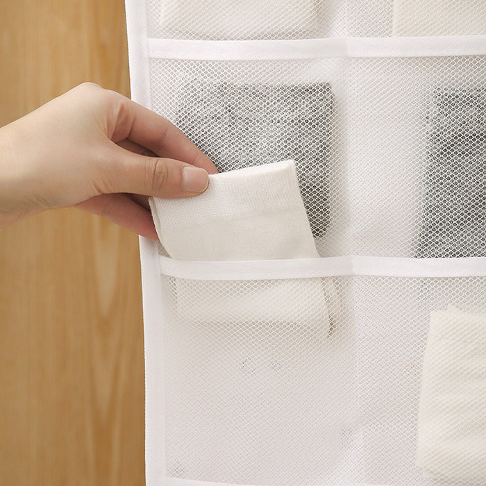 Wholesale PEVA Non Woven Hanging Fabric Storage Bag MOQ≥2 JDC-SB-Jiuf001