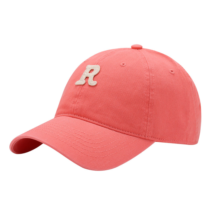 Jewelry WholesaleWholesale Color Soft Top R Letter Cotton Baseball Hat JDC-FH-SiLi005 Fashionhat 思黎 %variant_option1% %variant_option2% %variant_option3%  Factory Price JoyasDeChina Joyas De China