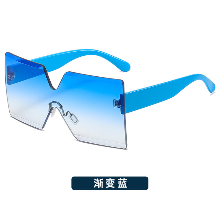 Jewelry WholesaleWholesale large frame frameless PC lens sunglasses JDC-SG-SengB014 Sunglasses 森邦 %variant_option1% %variant_option2% %variant_option3%  Factory Price JoyasDeChina Joyas De China