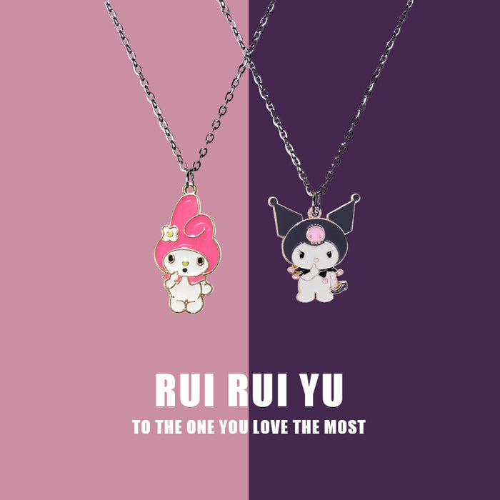 Wholesale Cute Pendant stainless steel necklace JDC-NE-DP002