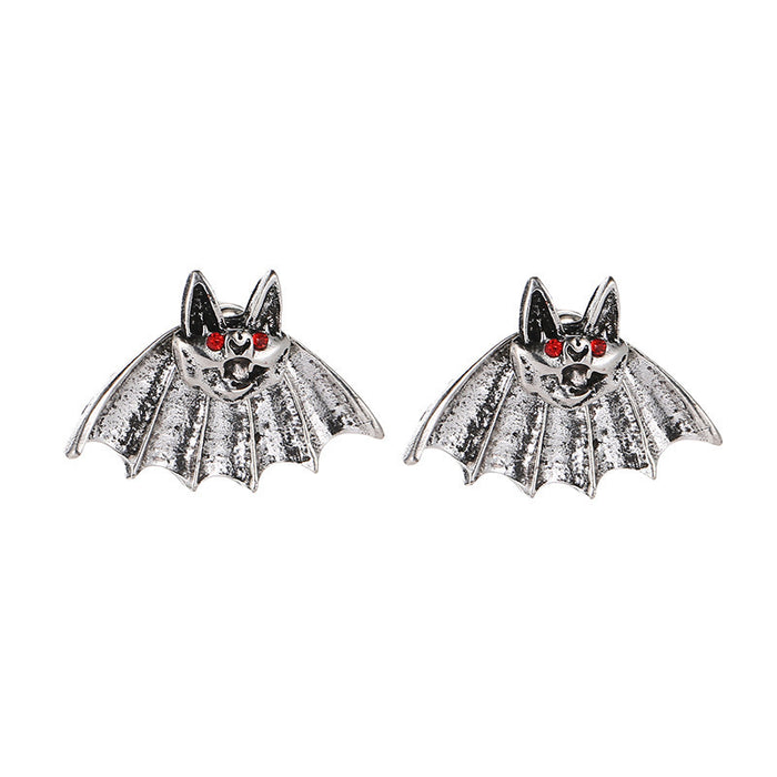 Jewelry WholesaleWholesale Pierced Bat Alloy Stud Earrings JDC-ES-D005 Earrings 晴雯 %variant_option1% %variant_option2% %variant_option3%  Factory Price JoyasDeChina Joyas De China