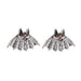 Jewelry WholesaleWholesale Pierced Bat Alloy Stud Earrings JDC-ES-D005 Earrings 晴雯 %variant_option1% %variant_option2% %variant_option3%  Factory Price JoyasDeChina Joyas De China