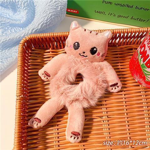 Wholesale Cartoon Rabbit Hair Ring Plush Rabbit Hair Rope JDC-HS-JShi001