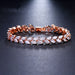 Jewelry WholesaleWholesale crystal zircon wicker leaf rice grain bracelet MOQ≥2 JDC-BT-Kas005 Bracelet 卡诗 %variant_option1% %variant_option2% %variant_option3%  Factory Price JoyasDeChina Joyas De China