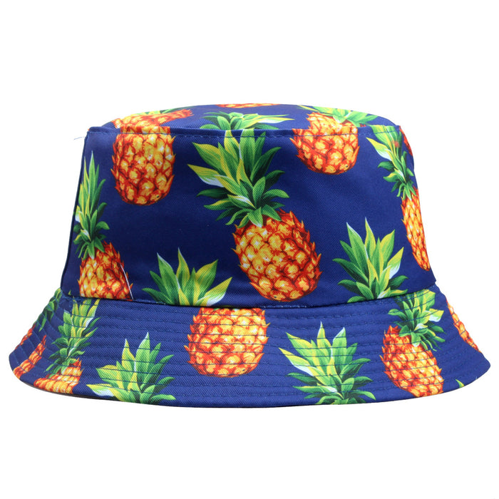 Wholesale spring summer fisherman hat outdoor sunshade sun protection hat MOQ≥2 JDC-FH-LanYin002