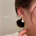 Jewelry WholesaleWholesale electroplated Mermaid Pearl Earrings JDC-ES-BY193 Earrings 宝钰 %variant_option1% %variant_option2% %variant_option3%  Factory Price JoyasDeChina Joyas De China