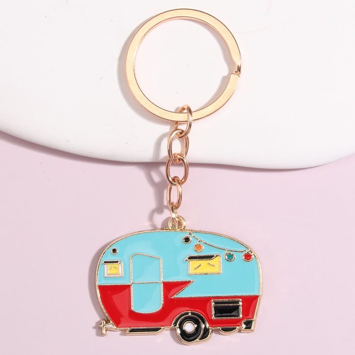 Wholesale Keychain Metal Car Enamel MOQ≥2 JDC-KC-XiangH014