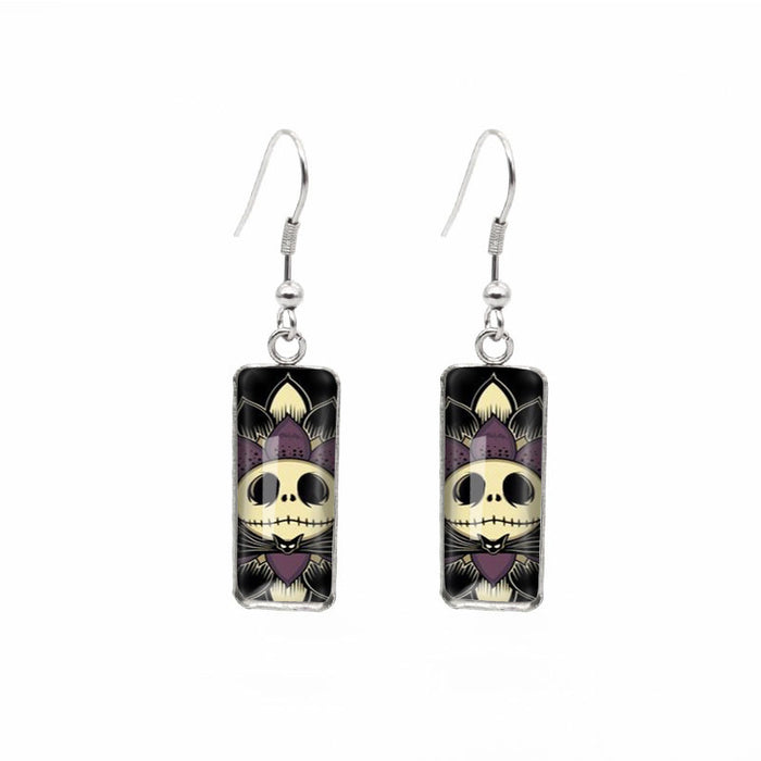 Wholesale Earrings Stainless Steel Halloween Horror Earrings MOQ≥2 JDC-ES-XiangL024