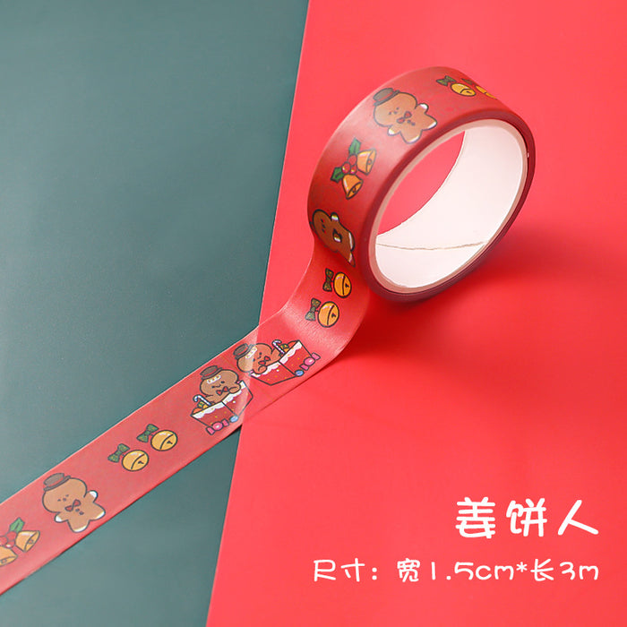 Wholesale tape paper paper cartoon christmas MOQ≥2 JDC-TP-dichen002