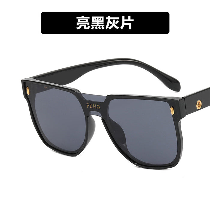 Wholesale One Piece Large Frame Sunglasses Funny Bungee Windproof and Thin JDC-SG-PLS074