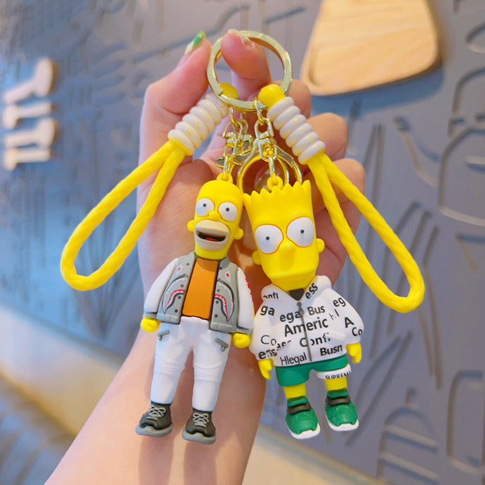 Wholesale Keychains PVC Alloy Cute Cartoon Anime MOQ≥2 JDC-KC-YDao052