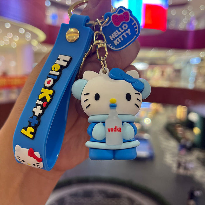 Wholesale Keychains PVC Metal Cute Cartoon (M) MOQ≥2 JDC-KC-MiaoY016