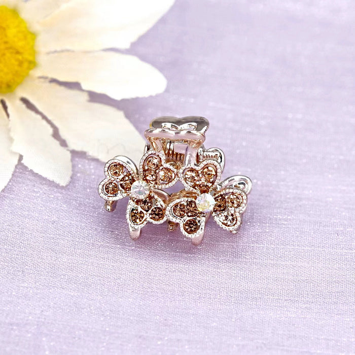 Jewelry WholesaleWholesale crystal flower alloy diamond-encrusted hairpin JDC-HC-HG005 Hair Clips 花顾 %variant_option1% %variant_option2% %variant_option3%  Factory Price JoyasDeChina Joyas De China