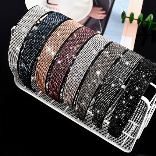 Jewelry WholesaleWholesale full drill rhinestone hair band JDC-HD-YingY005 Headband 迎源 %variant_option1% %variant_option2% %variant_option3%  Factory Price JoyasDeChina Joyas De China