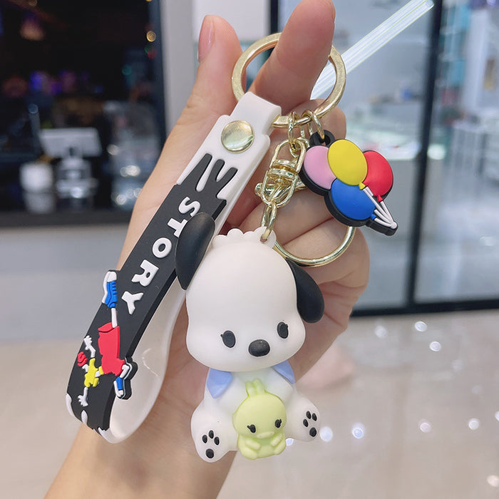 Wholesale Keychain PVC Cute Cartoon Doll Ornament (S) JDC-KC-ChuC004