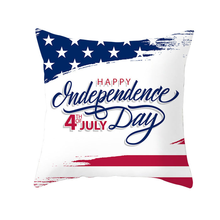 Wholesale 4th of July Independence Day Printed Pillowcase MOQ≥2 JDC-PW-Jinze002