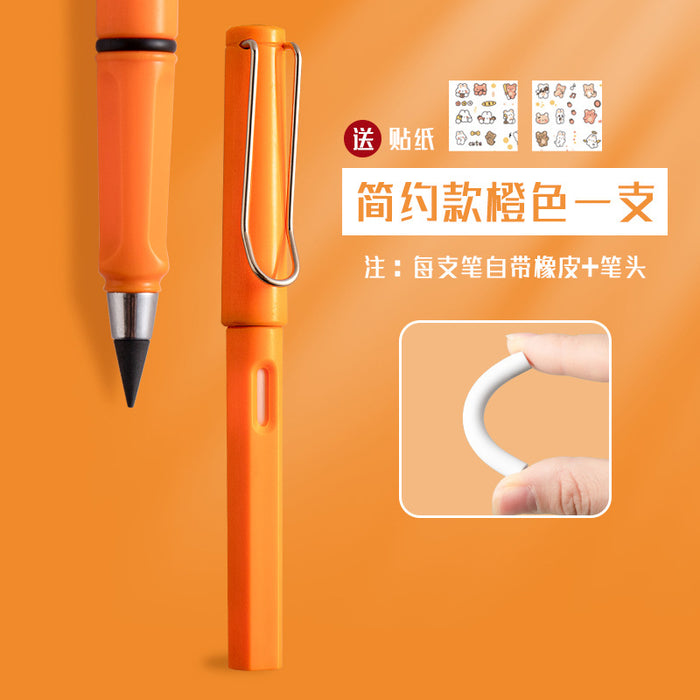 Wholesale Black Tech Plastic Cartoon Eternity Pen MOQ≥2 JDC-BP-Xiaom001