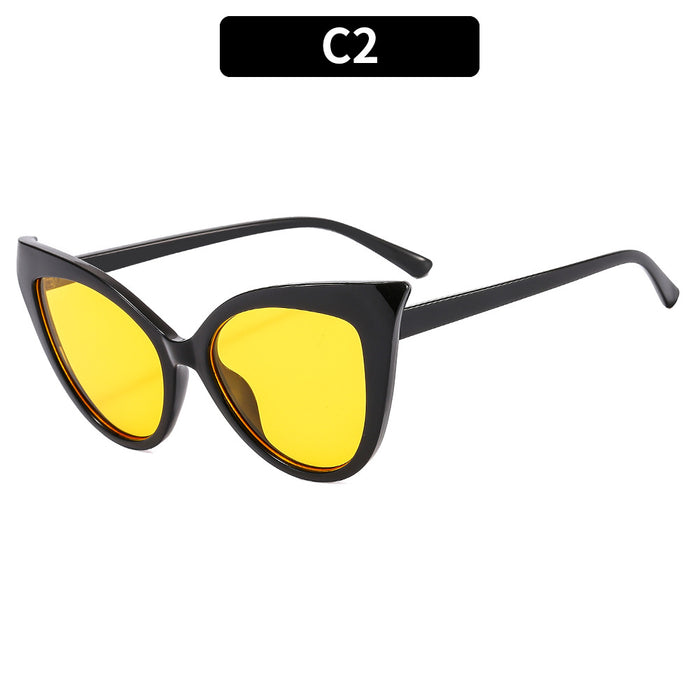 Wholesale Sunglasses AC Cat's Eye Street Fashion Show MOQ≥2 JDC-SG-XiA036