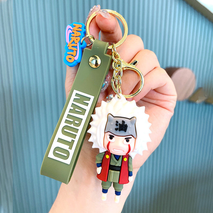 Wholesale Keychains PVC Metal Naruto MOQ≥2 JDC-KC-LeZ023