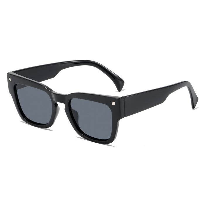 Wholesale Sunglasses PC Lens Plastic Frame MOQ≥2 JDC-SG-WNBK003