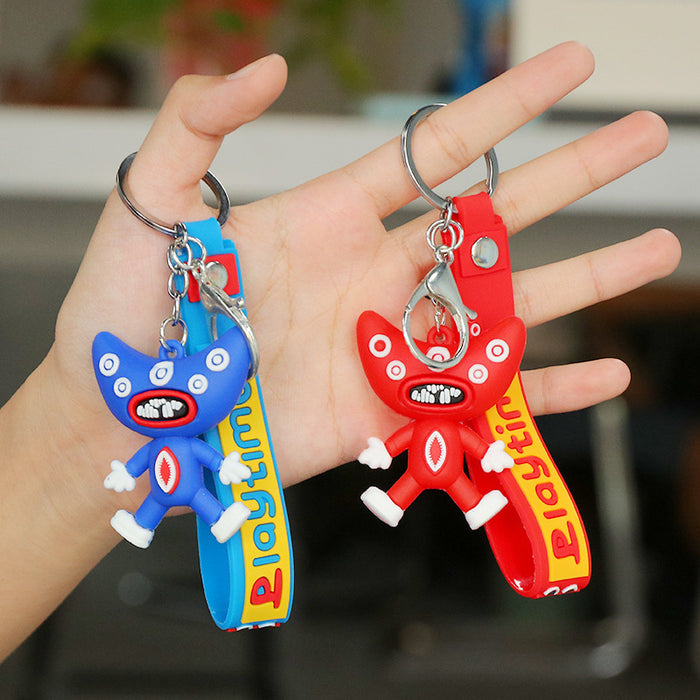 Wholesale Keychain PVC Cute Cartoon Doll Ornament JDC-KC-XTang007