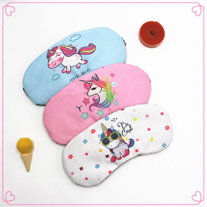 Wholesale Cartoon Cute Fabric Eye Mask MOQ≥3 JDC-EM-AYM003