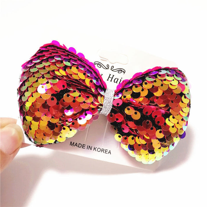 Jewelry WholesaleWholesale Sequins Little Girls Bows Kids Hair Clips （F）JDC-HC-Manlun009 Hair Clips 漫沦 %variant_option1% %variant_option2% %variant_option3%  Factory Price JoyasDeChina Joyas De China