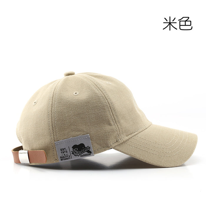 Wholesale spring and summer patched curved brim baseball cap sunscreen shading MOQ≥2 JDC-FH-TLa007