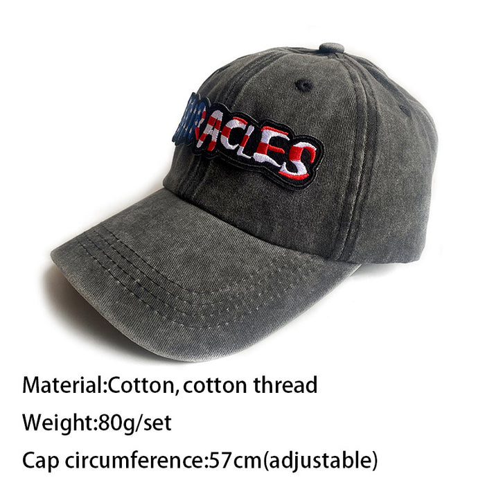 Wholesale athleisure cap cotton monogram flag MOQ≥2 JDC-FT-HeYi001