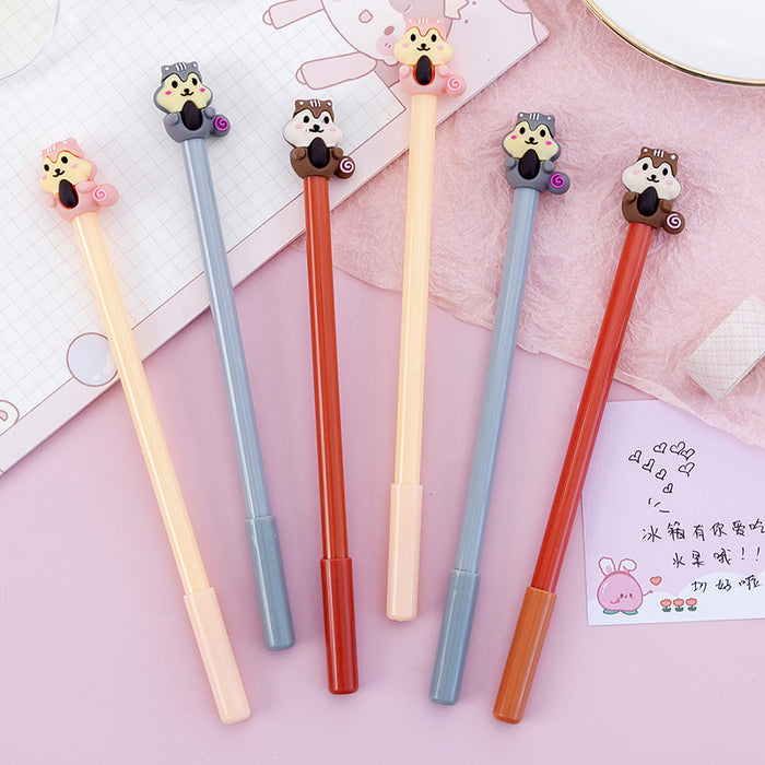 Wholesale Ballpoint Pen Plastic Cartoon Squirrel JDC-BP-XuF007