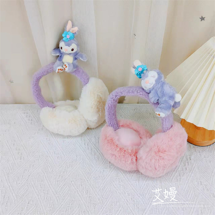 Wholesale Earmuff Plush Foldable Cute Cartoon Warm Winter (M) MOQ≥3 JDC-EF-AiMan006